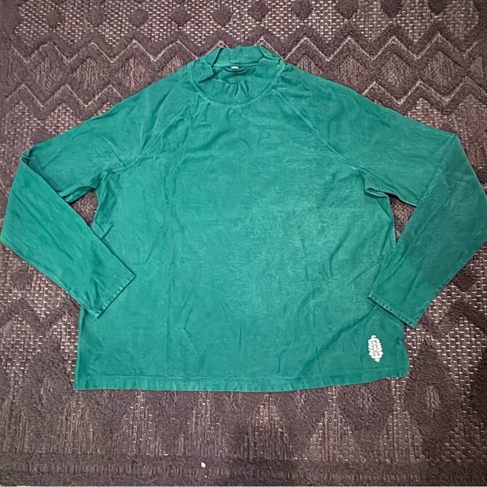 NEW Free People x FP Movement Restoration Layering Top in Green - Picture 9 of 13